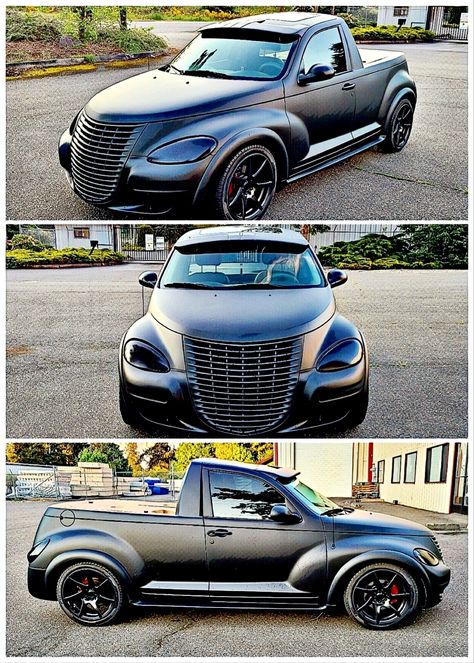 Chrysler Pt Cruiser Custom, Pt Cruiser Custom, Pt Cruiser Accessories, Chevy Ssr, Cruiser Car, Concept Cars Vintage, Chevy Hhr, Chrysler Cars, Custom Pickup Trucks