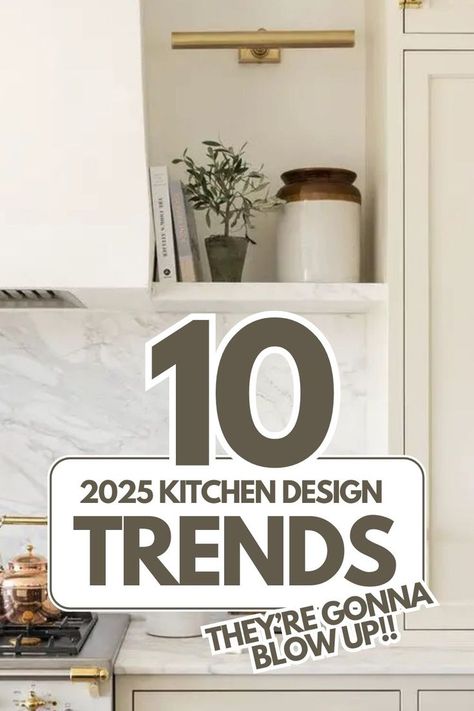 Hold onto your seat! Want to take a sneak peak into the kitchen trends that are gonna blow up in 2025? Click the link and check them out! Trending Kitchen 2025, Best Kitchen Ideas Interior Design, Kitchen With Two Dishwashers, Kitchen Appliances Must Have, Trend Kitchen 2024, Smart Design Ideas, Dream Kitchen Must Haves, Great Kitchen Ideas, 2025 Kitchen Countertop Trends