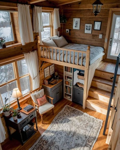 Tiny House California, House California, Tiny House Interior Design, Shed To Tiny House, Tiny House Nation, Tiny House Loft, Tiny House Layout, Tiny House Inspiration, California City