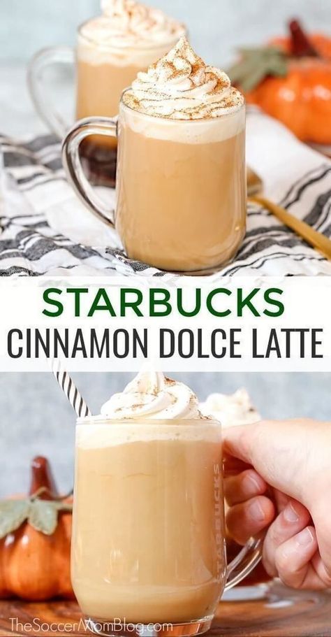 Caribou Copycat Recipes, Ninja Luxe Cafe Recipes, Coffee Garnish Ideas, Popular Coffee Drinks, Christmas Coffee Recipe, Cinnamon Starbucks, Coffee Shop Recipes, Starbucks Cinnamon Dolce Latte, Cinnamon Dolce Latte Recipe