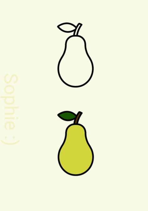 #pear #peardoodle #pearicon #pearanimation #peardrawing #fruit #fruitdoodle #fruiticon #fruitanimation #fruitdrawing #food #fooddoodle #foodicon #foodanimation #fooddrawing #doodle #doodles #easy #easydoodle #easydoodles #icon #icons #easyicon #animation #animations #easyanimations #drawing #drawings #easydrawing Pear Doodle, Easy Fruit Drawing, Pear Drawing, Fruit Doodle, Doodles Easy, Map Ideas, Food Doodles, Fruit Icons, Fruits Drawing