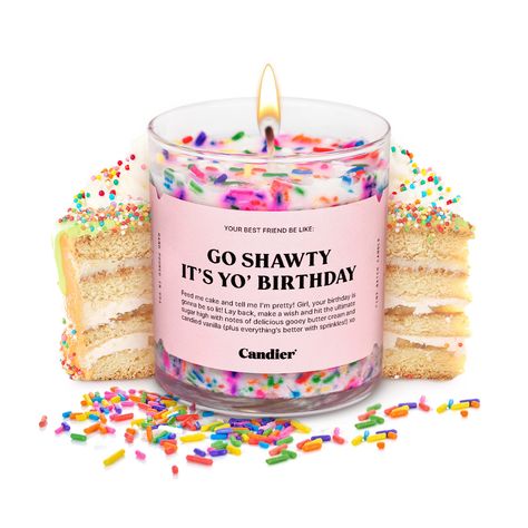 Cake Scented Candles, Happy Birthday Candles, Scented Candles Luxury, Birthday Candy, Aromatherapy Gifts, Cute Candles, Birthday Cake With Candles, Candle Cake, Scented Soy Candles