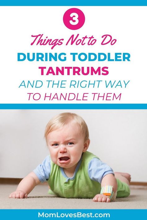 We're sharing three things that won't help with a toddler tantrum and seven ways you can prevent them in the first place.  #parentinghacks #parentingtips #parenting #parenting101 Toddler Tantrums Handling, Temper Tantrums Toddler, Toddler Tantrums, Temper Tantrum, Toddler Parenting, Toddler Behavior, Tantrums Toddler, Toddler Discipline, Terrible Twos