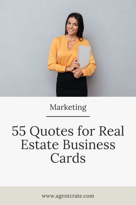 As a real estate agent, one of the most important tools in your arsenal is your business card. It’s a tangible representation of your brand and a way to make Real Estate Tag Line Ideas, Real Estate Tag Lines, Real Estate Humor Quotes, Real Estate Agent Quotes, Real Estate Marketing Quotes, Quotes For Business, Real Estate Slogans, Real Estate Agent Branding, Communication Quotes