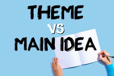 Teaching Theme Vs. Main Idea: Understanding the Difference Theme Vs Main Idea, Teaching Theme, Teaching Themes, Main Idea, Subjects, Maine