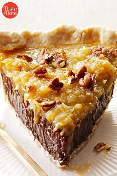 German Chocolate Pies, Chocolate Pie Recipes, Pie Pops, Coconut Pecan, Chocolate Pie, Nigella Lawson, Perfect Pies, Sweet Pie, German Chocolate