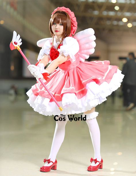 Cardcaptor Sakura Kinomoto Sakura Dress Uniform Outfit Anime Customize Cosplay Costumes| | - AliExpress Cardcaptor Sakura Costumes, Cardcaptor Sakura Inspired Outfits, Sakura Kinomoto Outfit, Card Captor Sakura Cosplay, Card Captor Sakura Outfits, Cardcaptor Sakura Outfits, Card Captor Cosplay, Magical Girl Cosplay, Anime Cosplay Outfits