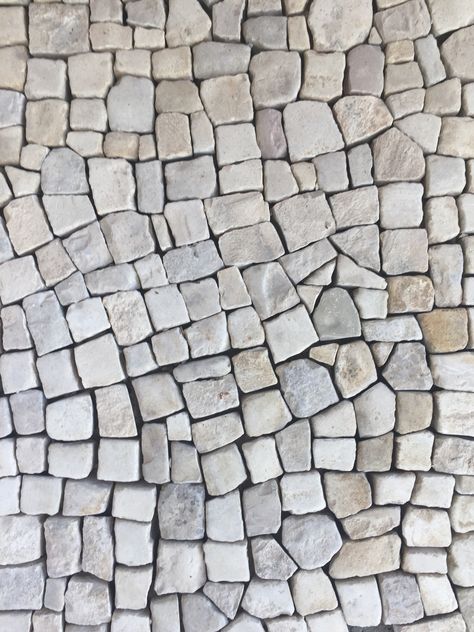 17th century Portuguese cobbles from Chateau Domingue Portugal Villa, Wellbeing Centre, Stone Pavement, Cobble Stone, Stone Floor, Mountain House, Stone Flooring, Balinese, Driveway