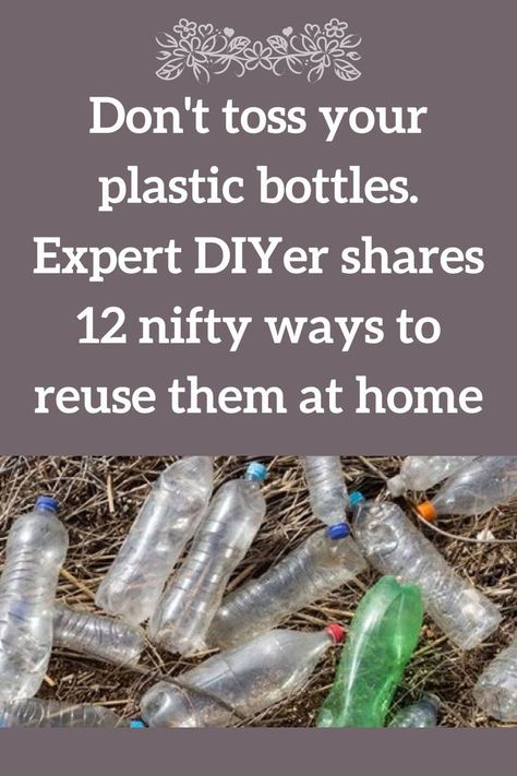 Creative Ways To Use Plastic Bottles Reusing Plastic Bottles, Upcycle Plastic Water Bottles, Recycled Plastic Bottle Planters, Bird Feeder From Plastic Bottle, Crafts To Do With Plastic Bottles, Downy Unstoppables Bottle Reuse, Empty Water Bottle Crafts, Reuse Water Bottles Plastic Diy Crafts, Recycled Plastic Bottles Ideas