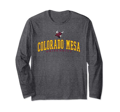 PRICES MAY VARY. CMU COLORADO MESA Lightweight, Classic fit, Double-needle sleeve and bottom hem University Merchandise, Colorado College, Southern Mississippi, James Madison University, Buff Women, Florida State University, Athletic Sports, Clothing Logo, Football Game