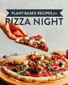 Plant Based Pizza Crust, Plant Based Pizza Recipe, Vegan Pizza Toppings, Recipes For Pizza, Plant Based Pizza, Pizza Vegana, Vegan Pizza Recipe, Plant Based Recipes Dinner, Plant Based Lunch