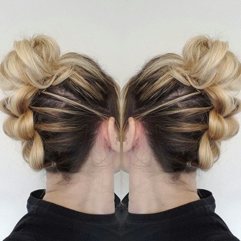 Upside Down Pull Through Braid, Upside Down Braided Hairstyles, Upside Down Braid Updo, Upside Down Dutch Braid, Upside Down French Braid, French Braids Tutorial, Upside Down Braid, Styles For Summer, Headband Ideas