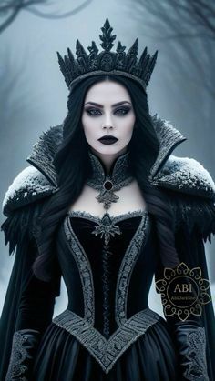 Gothic Queen Costume, Dark Fantasy Queen, Royal Goth, Queen Costume Diy, Undead Costume, Dark Witch Costume, Dark Cinderella, Vampire Queen Costume, Halloween Costumes Female