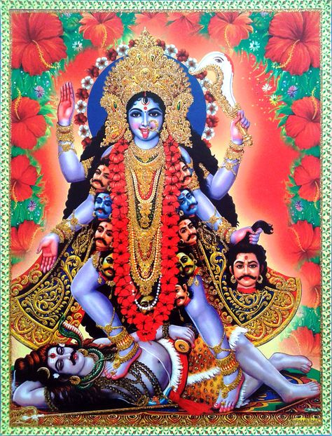 Mahakali Mata (via ebay: Indian_ash) Maa Kali Wallpapers, Diwali Gods, Maa Kali Photo, Kali Picture, Hindu Cosmos, Maa Kali Images, Goddess Kali Images, Kali Statue, Durga Mata