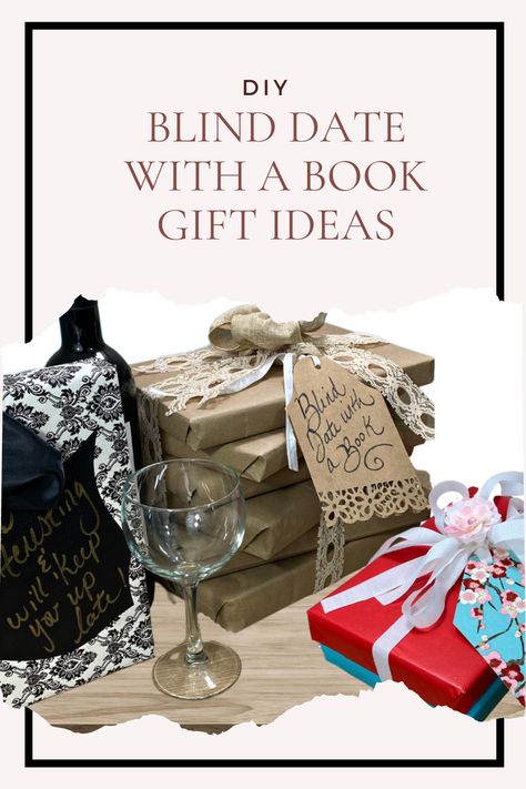 Blind Date With A Book Ideas Gift, Blind Book Exchange, Blind Date With A Book Gift, Diy Blind Date With A Book, How To Wrap Blind Date With A Book, How To Wrap A Blind Date With A Book, Blind Date With A Book Box Ideas, Blind Date With A Book Printable, Blind Date Book Ideas