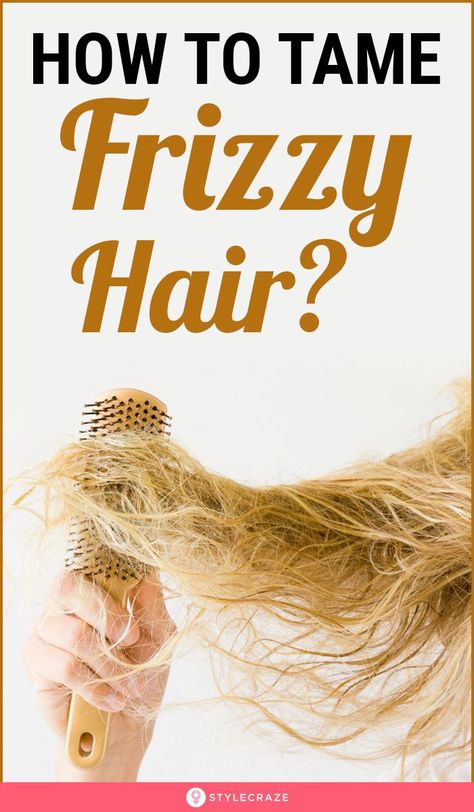 How To Tame Frizzy Hair? Frizz is a result of a lacking hair care regimen, and that’s why a little extra attention is all it takes to tackle the problem head on. All you need is a little insight on what is causing your hair to frizz up, and a few ingredients from your kitchen to deal with the problem. #FrizzyHair #Haircare #HaircareTips Frizzy Hair Remedies, Fizzy Hair, Frizzy Hair Tips, Stop Hair Breakage, Nails Care, Hair Care Growth, Hair Care Regimen, Blogging Ideas, Hair Growth Supplement