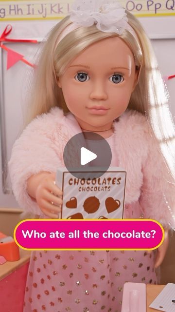 Our Generation Dolls on Instagram: "There’s nothing better in the world than a best friend... Unless it’s a best friend with chocolate. 😄🍫 . Happy Valentine’s Day! 💕" Generation Dolls, Our Generation Dolls, A Best Friend, Our Generation, Happy Valentine, Best Friend, Best Friends, Dolls, The World