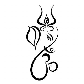 Lord Ganesh Tattoo Small, Aum Tattoo, Best Friends Tattoo, Kali Tattoo, Hindu Tattoos, Tattoo Leggings, Trishul Tattoo Designs, Ganesh Tattoo, Tattoo Fine Line