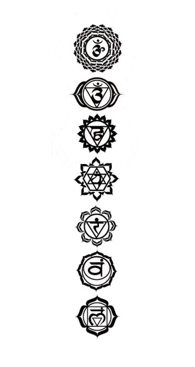 215 Spirited Chakra Tattoo Designs and Ideas (2022) - TattoosBoyGirl Chakra Forearm Tattoo, 7 Chakras Tattoo Design, Chakra Tattoo Men, Om Chakra Tattoo, Seven Chakras Tattoo, Shiva Chakra, 7 Chakras Tattoo, Chakras Tattoo, Meditation Tattoo