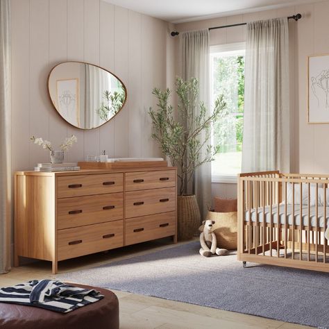 Nursery changing table decor