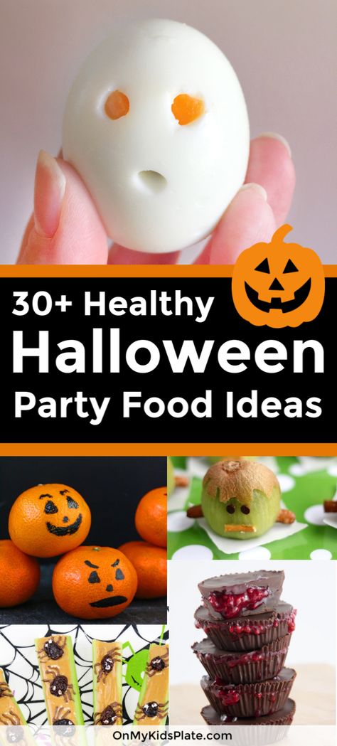 Halloween Easy Snacks For Kids, Halloween Buffet Food For Kids, Toddler Halloween Dinner Ideas, Halloween Veggie Tray For Kids, Healthy Snacks Halloween, Easy Kids Halloween Party Food, Halloween Toddler Lunch, Halloween Salad Ideas, Kids Halloween Dinner