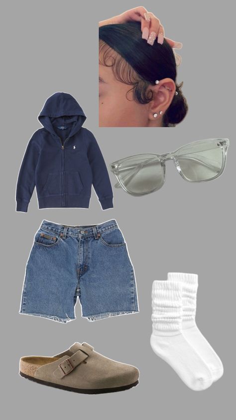 Movies Fit Ideas, Back To School Outfits Not Basic, Essentials Summer Outfit, Casual First Day Of School Outfit, Angels Game Outfit Women, College Fit Inspo Aesthetic, Cute Simple Back To School Outfits, Horta Outfit, College Outfits Black Women Summer