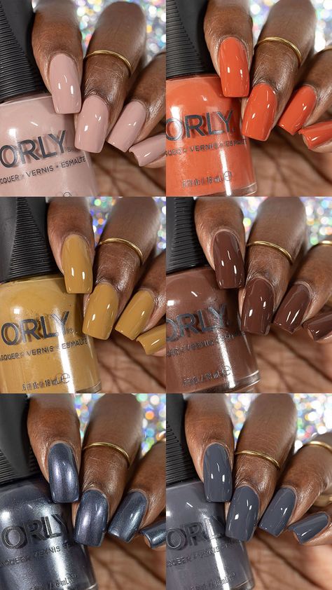 Natural Fall Nail Colors, Thanksgiving Colors For Nails, Nail Colors Black Women, Gel Nails For Dark Skin Tone, Neutral Nails Fall 2024, Fall Nail Colors Black Women, Thanksgiving Nail Designs Fall Simple, Fall Mani Pedi, Fall Yellow Nails