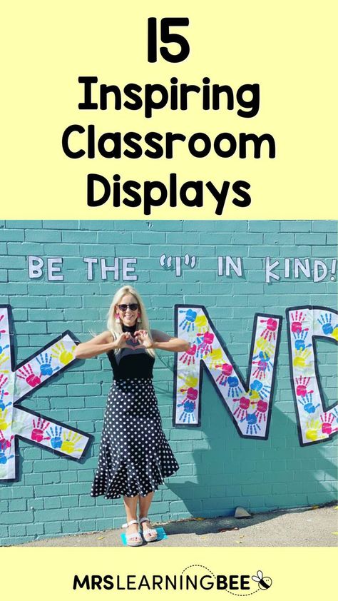 Be The I In Kind Mural, Teacher Bulletin Board Ideas, Classroom Welcome Boards, Behavior Bulletin Boards, Themed Bulletin Boards, Kindergarten Classroom Themes, Creative Bulletin Boards, Kindness Bulletin Board, Welcome Bulletin Boards