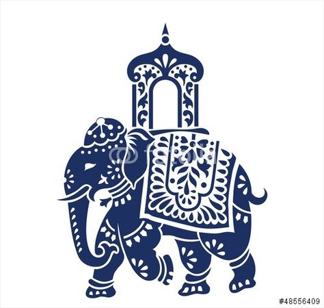 Vector: Elephant, festival ,Jaipur, Royal Rajasthan, India, Asia Elephant Illustration, Pichwai Paintings, Dragonfly Art, Wedding Logo, Indian Elephant, Indian Folk Art, Madhubani Painting, Elephant Pattern, Elephant Art