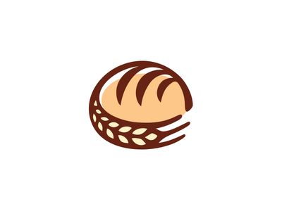 Bread Bread Logo Design Ideas, Bread Logo Design, Bread Design Ideas, Bread Logo, Desain Ux, Bread Design, Bread Shop, Bakery Branding, Startup Logo