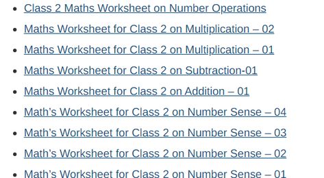 Maths Worksheets for Class 2 | Maths Questions, Worksheet For Class 2, Mathematical Practices, Data Form, Maths Worksheets, Maths Solutions, Math Questions, Number Sense, Basic Math