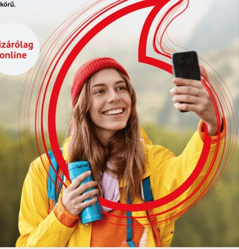 Vodafone hungary ad thinggy Vodafone Ads, Social Post, Graphic Design Lessons, Hungary, Art Direction, Swift, Branding Design, Arts And Crafts, Layout