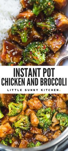 Easy Good Meals, Instant Pot Chinese, Instant Loss, Instapot Meals, Instant Pot Pasta Recipe, Pot Recipes Healthy, Ninja Recipes, Pot Recipes Easy, Yummy Chicken