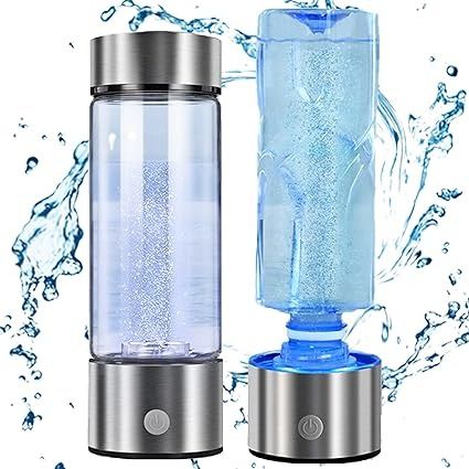 Amazon.com: Hydrogen Water Generator, Hydrogen Water Bottle, Portable Hydrogen Generator, Rechargeable Water Ionizer with New PEM SPE Technology Water Ionizer Machine for Home Office Travel : Home & Kitchen Hydrogen Generator, Hydrogen Production, Water Generator, Soda Makers, Water Ionizer, Hydrogen Water, Healthy Water, Alkaline Water, Water Purification