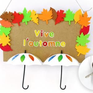 Activité enfant automne bricolage idées facile diy cadre vive l'automne Baby Mobile