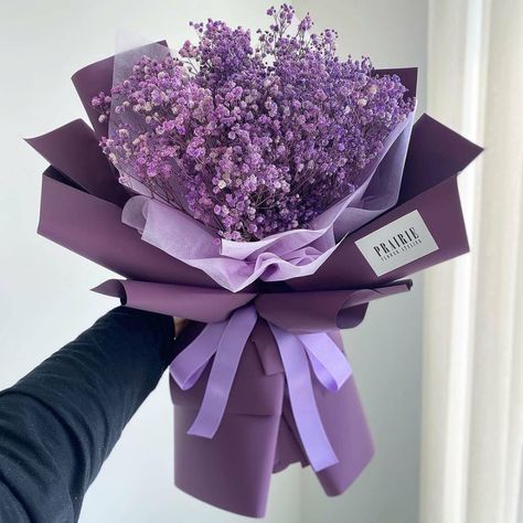 Birthday Flowers Bouquet, Prairie Flower, Luxury Flower Bouquets, Fancy Flowers, Flower Bouquet Diy, Lavender Bouquet, Boquette Flowers, Flower Gift Ideas, Flowers Bouquet Gift