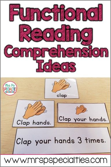 Functional Reading Comprehension Special Education Reading, Life Skills Curriculum, Are Ideas, Life Skills Classroom, Self Contained Classroom, Teaching Special Education, Life Skills Special Education, Reading Comprehension Skills, Special Education Students