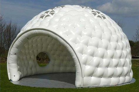 Inflatable dome tent is usually used for various events, trade shows and promotion  activities. It is more and more popular for it can be convenient to move around. Igloo Tent, Party Tents For Sale, Solar Tent, Sports Tent, Family Glamping, House Tent, Inflatable Water Park, California Camping, Bubble Tent