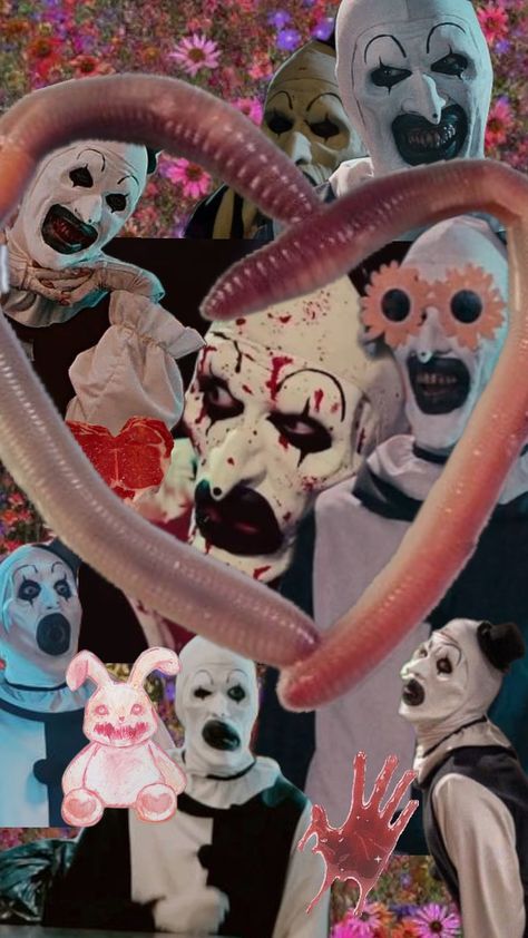 Horror Lover Aesthetic, Halloween Killers Wallpaper, Art The Clown Terrifier Wallpaper, Terrifier Aesthetic, Art The Clown Wallpaper, Terrifier Wallpaper, Smile Horror, Phone Wallpaper Themes, Killer Wallpaper