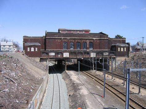 Pawtucket, RI, MBTA Creepy Abandoned Places, Rhode Island History, Abandoned Train Station, Desert Places, Old Train Station, Abandoned Train, Train Depot, Train Stations, Old Trains