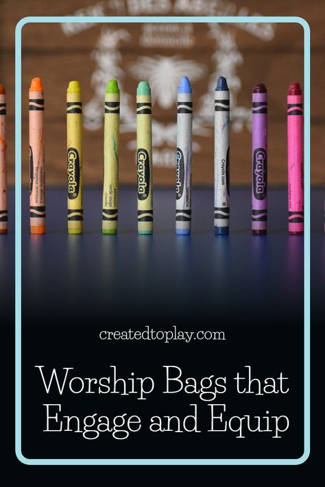 Are you looking for a fun and interactive way to equip and engage kids in your church with powerful worship experiences? Worship Bags are the perfect way to do just that! These simple but impactful bags are designed to help kids develop a deeper sense of worship and discipleship that will stay with them for many years to come. With Worship Bags, you can create an unforgettable experience for kids in your church that will be sure to leave a lasting impact. Church Bag For Kids, Church Busy Bags, Worship Bags For Kids, Bible Class Activities, Kids Church Activities, Kids Worship, Bible School Crafts, Kids Ministry, Bible Crafts For Kids