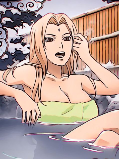 Tsunade Senju Icon, Tsunade Icon, Tsunade Senju, Lady Tsunade, Anime Cosplay Makeup, Anime Drawing Books, Hottest Anime Characters, Naruto Cute, Treat You