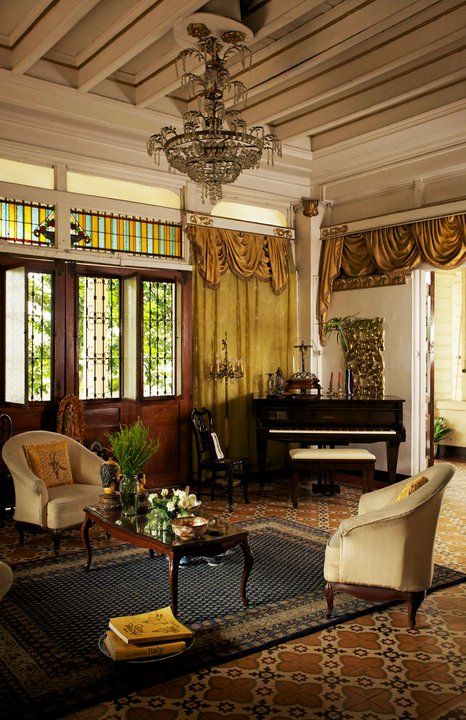 Filipino Interiors Filipino Furniture Traditional, Filipino Home Interiors, Philippine Interior Design, Filipino Maximalism, Filipino House Interior, Lumang Bahay, Traditional Filipino House, Filipino Decor, Modern Filipino Interior