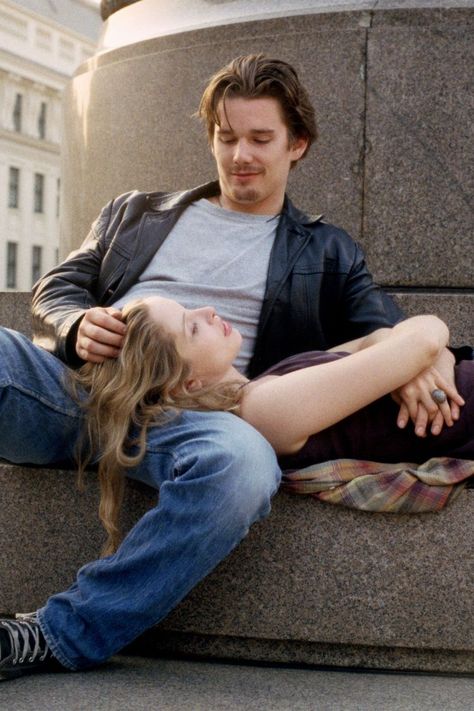 Before Sunrise Trilogy, Before Sunrise Movie, Before Trilogy, Julie Delpy, Romantic Classic, Ethan Hawke, I Love Cinema, 사진 촬영 포즈, Manifestation Board