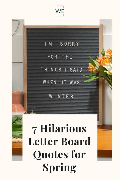 Funny March Letter Board, Spring Letter Board Ideas, April Letter Board Quotes Funny, Spring Felt Board Quotes, May Letter Board, Spring Message Board Quotes, Funny Spring Letterboard Quotes, Spring Message Board, Spring Letter Board Quotes Funny