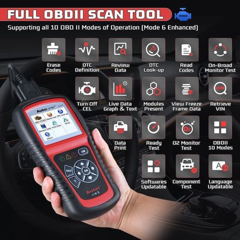 Car Scanner, Car Diagnostic, Hand Tool Kit, Check Engine Light, Obd2 Scanner, Car Diagnostic Tool, Auto Parts Store, Trailer Accessories, Cordless Drill