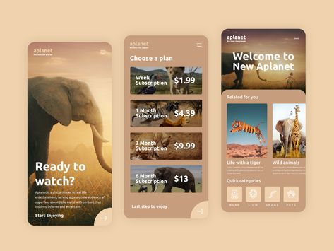 Elephant Mobile, Make A Mobile, Mobile Ui Design, App Design Inspiration, App Ui Design, Graphics Inspiration, User Interface Design, Mobile App Design, Global Design