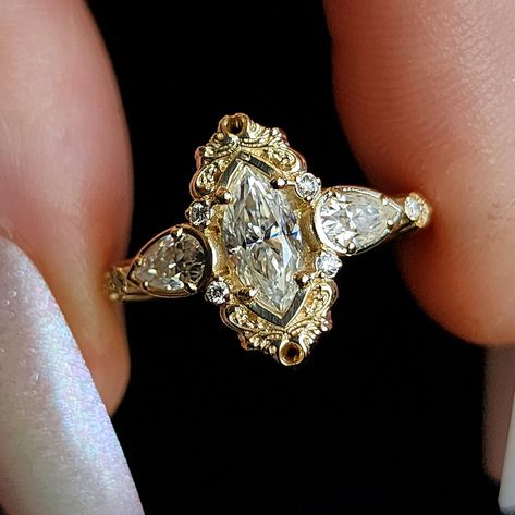 Fairytale Engagement Rings, Vintage Inspired Wedding Band, Downtown Portland Oregon, Marquise Engagement Ring, Victorian Engagement Rings, Cute Engagement Rings, Downtown Portland, Future Engagement Rings, Engagement Rings Marquise