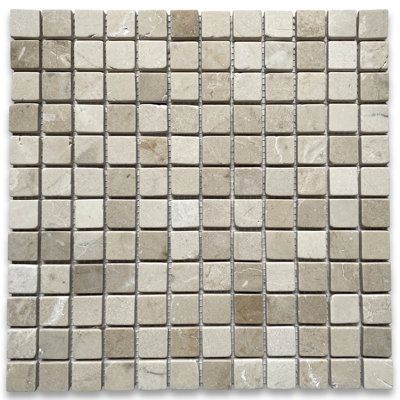 Premium Grade Crema Marfil Marble Square Mosaic Tile. Spanish Crema Marfil Marble Tumbled Antique Non Slip 1 x 1 Mosaic Wall and Floor Tiles are perfect for any residential / commercial projects. The 1x1 Crema Marfil Marble Square Mosaic tils can be used for kitchen backsplash, bathroom flooring, shower surround, dining room, entryway, corridor, spa, etc. Our timeless Non Slip Crema Marfil Marble 1 x 1 Grid Mosaic Tile with a large selection of coordinating products is available and includes hex Crema Marfil Marble, Square Mosaic Tile, Marble Square, Backsplash Bathroom, Shower Surround, Bathroom Backsplash, Pebble Stone, Marble Tiles, Marble Mosaic