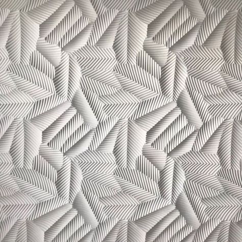 leManoosh I could imagine hand painting and machine quilting a fabric for using on my chair so that it would look like this. Wall Pattern Design, Wall Texture Design, Wall Pattern, 3d Cnc, Texture Inspiration, Parametric Design, Material Textures, Pattern Texture, 3d Wall Panels